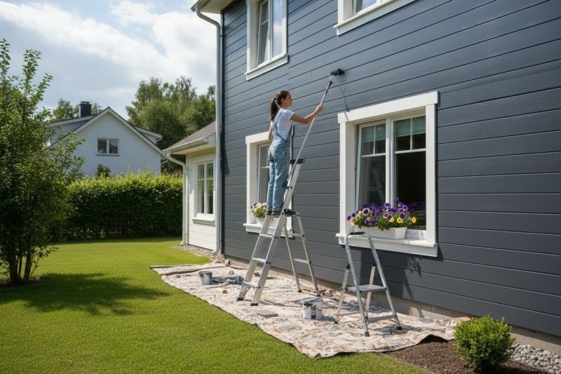 Exterior Whitewashing in Fort Collins, CO