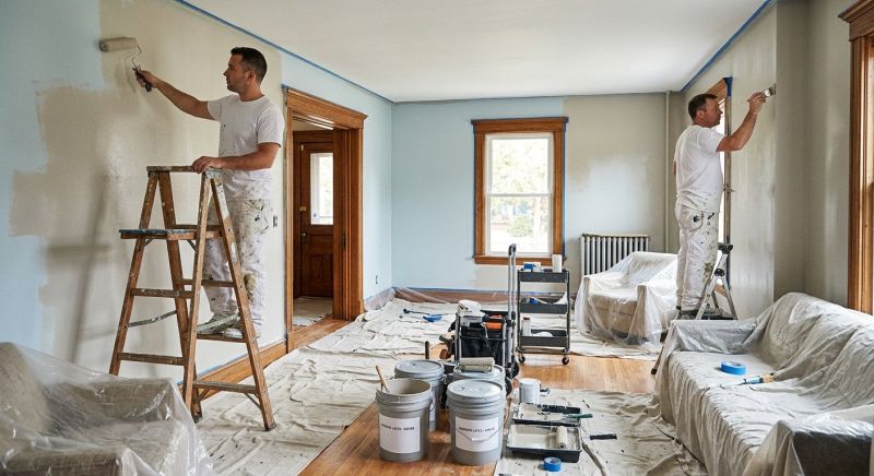 House Ceiling Painting in Waco, TX