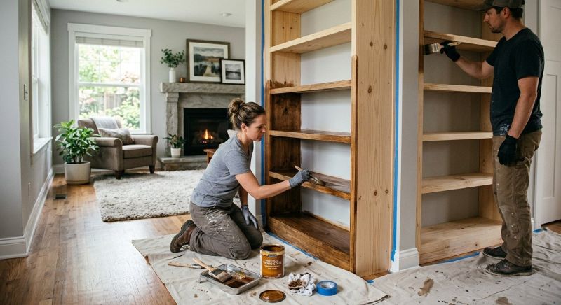 Interior Staining Service in Waco, TX