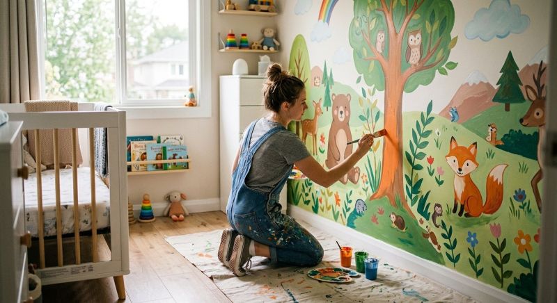 Nursery Painting in Wilmington, NC